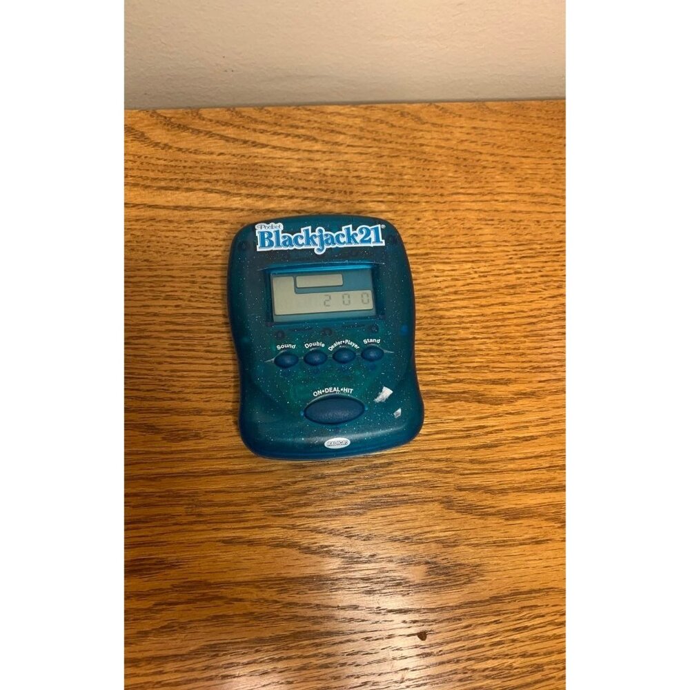radica pocket blackjack 21 handheld card games game